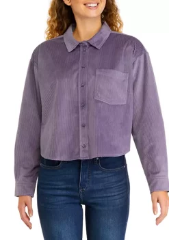 Flash Sale 👍 TRUE CRAFT Juniors' Corduroy Shacket 🛒 12 Flash Sale 👍 TRUE CRAFT Juniors' Corduroy Shacket 🛒 -True Craft Clothing Store Belk 979