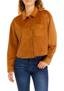Flash Sale 👍 TRUE CRAFT Juniors' Corduroy Shacket 🛒 15 Flash Sale 👍 TRUE CRAFT Juniors' Corduroy Shacket 🛒 -True Craft Clothing Store Belk 982